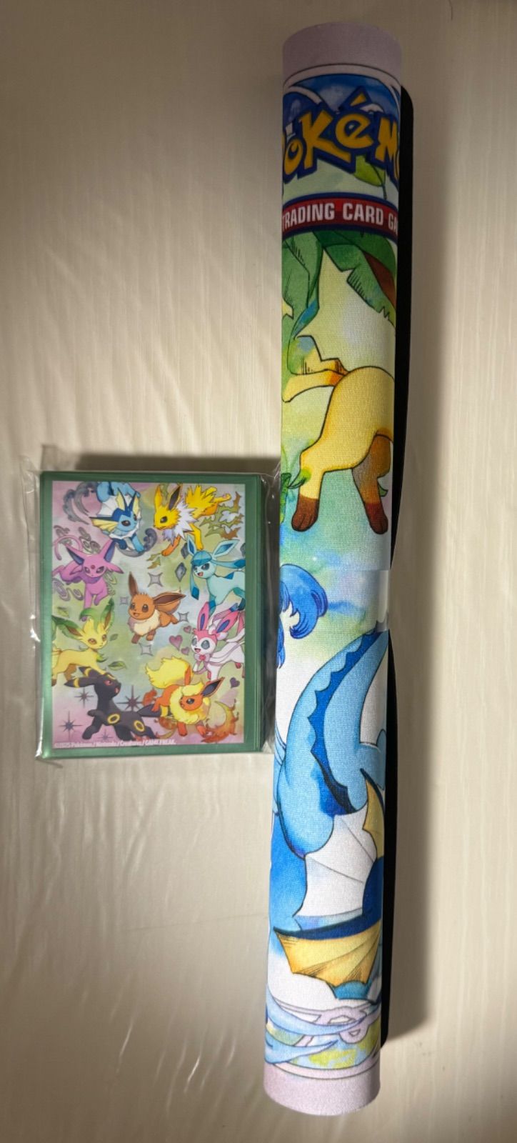 廃盤 海外限定 イーブイ&ブラッキー トワイライト プレイマット