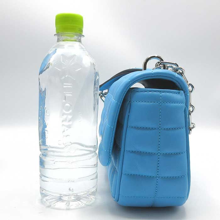 マイケルコース ショルダーバッグ レザー キルティング ラージ  