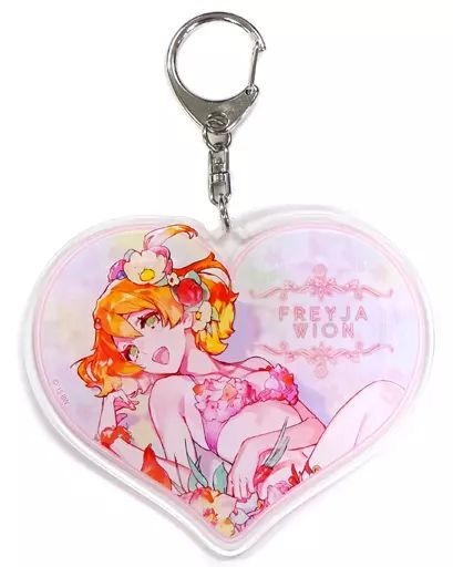 キーホルダー・マスコット(キャラクター)　フレイア・ヴィオン アクリルキーホルダー 「オシャレマクロスΔ 夏色のワルキューレ」 中古】キーホルダー・マスコット(キャラクター) フレイア