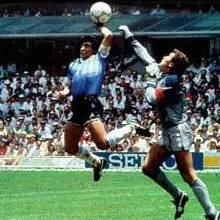 マラドーナ GOD HAND Tシャツ MARADONA 1986 神の手|mercariメルカリ