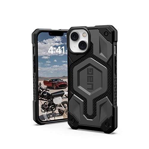 4営業日で発送 URBAN ARMOR GEAR iPhone 14 6.1 2025対応 耐衝撃ケース MagSafe対応 MONARCH PRO ケブラーシルバー 日本正規代理