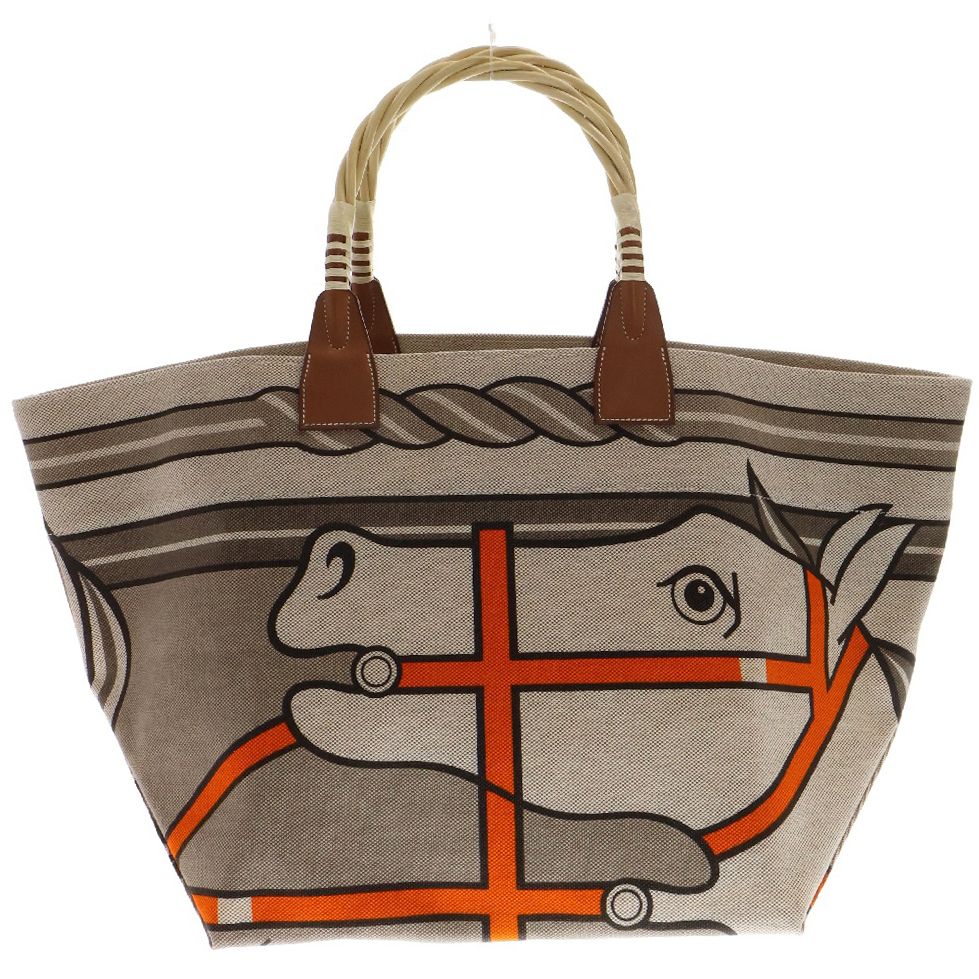 HERMES (エルメス) スティープル 31 ラージ トートバッグ ベージュ □P