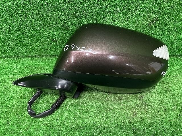 フィット GE7 左サイドミラー ドアミラー 13G スマートセレクション ファインスタイル 4WD 76258-TF0-J31 YR586P