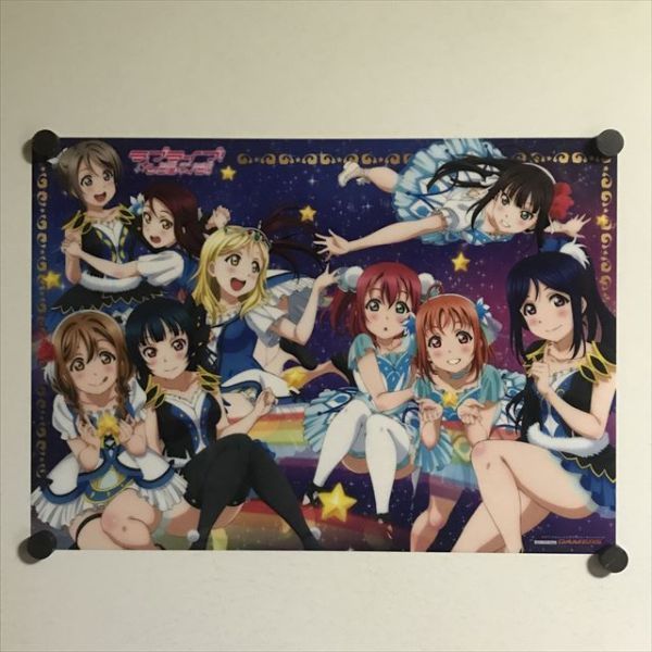 X1686 ◇ラブライブ サンシャイン ゲーマーズ特典 A3サイズ