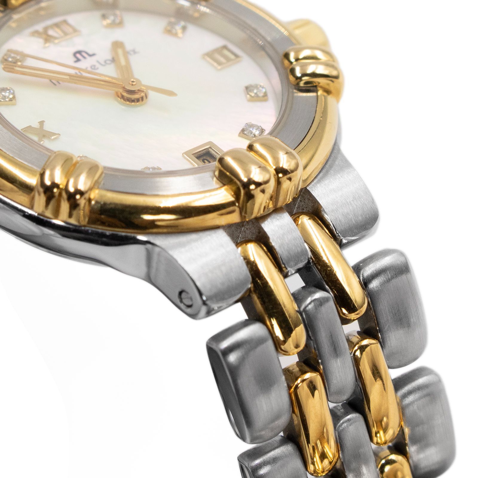 モーリスラクロア 腕時計 カリプソ レディース ゴールド シルバー