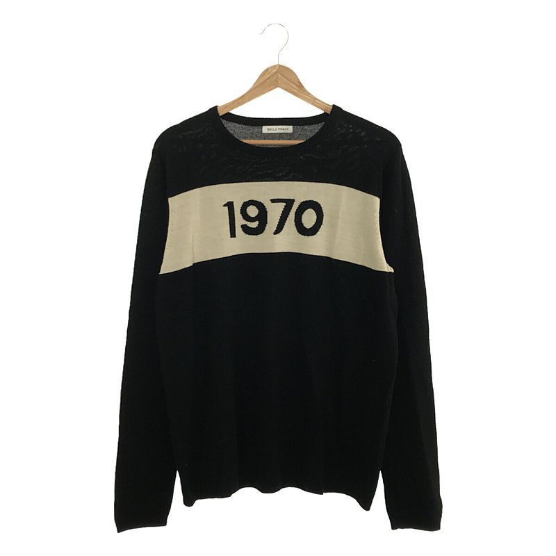 BELLA FREUD / ベラ フルード | Deuxieme Classe取扱い 1970 ウールニット | L | ブラック | レディース BELLA FREUD / ベラ フルード | Deuxieme Classe取扱い 1970
