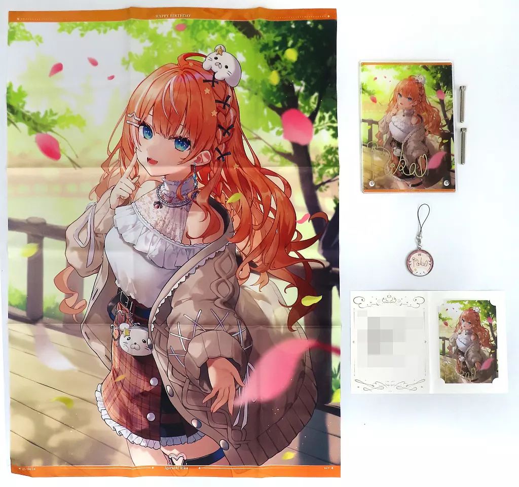 中古】グッズセット 五十嵐梨花 全力お祝いセット 「バーチャル 