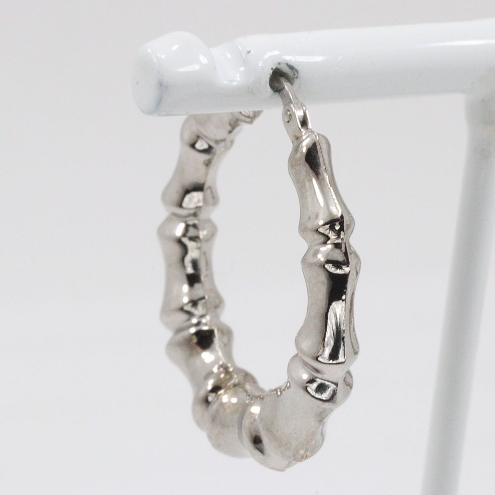 ウノアエレバンブーピアス 楽天市場】ウノアエレ UNOAERRE バンブーモチーフ ピアス ループ K18