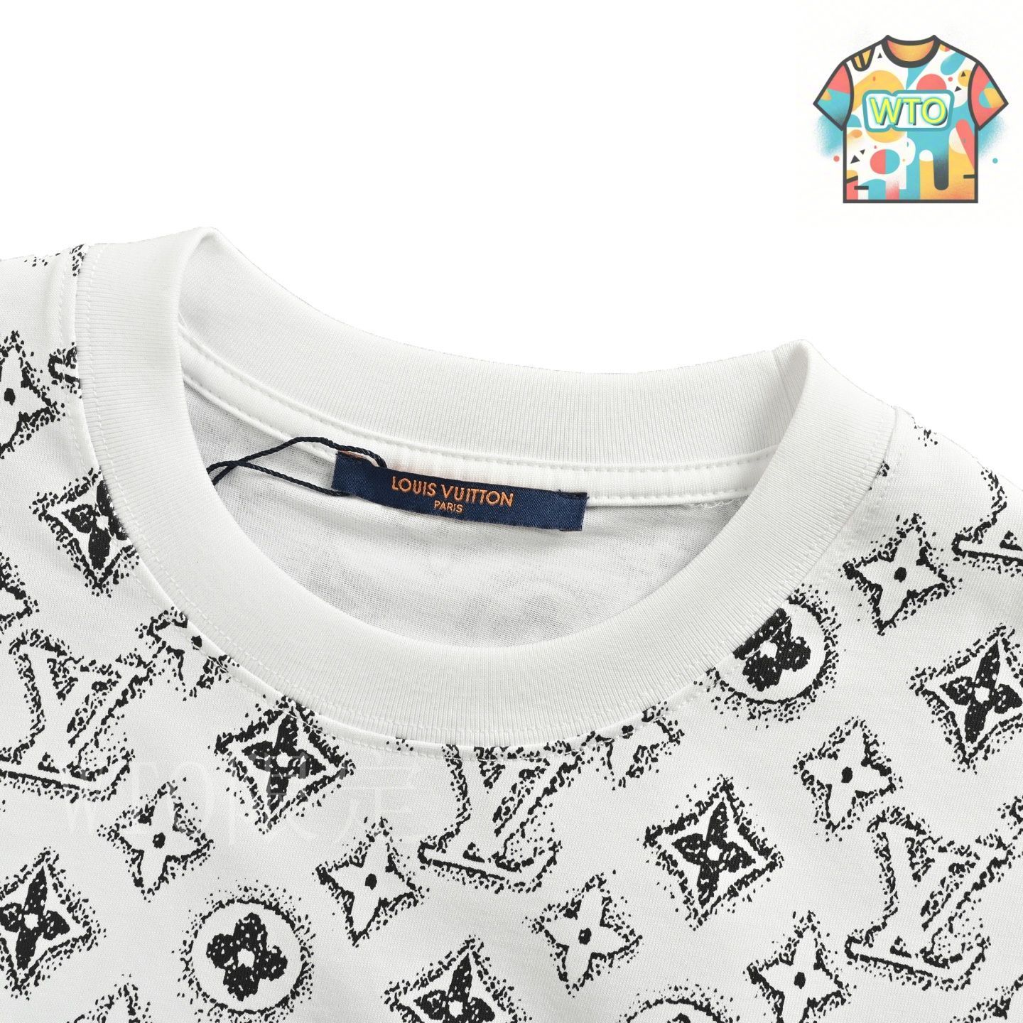 今日特価】Louis Vuitton 25ss 全通モノグラムプリント半袖 T