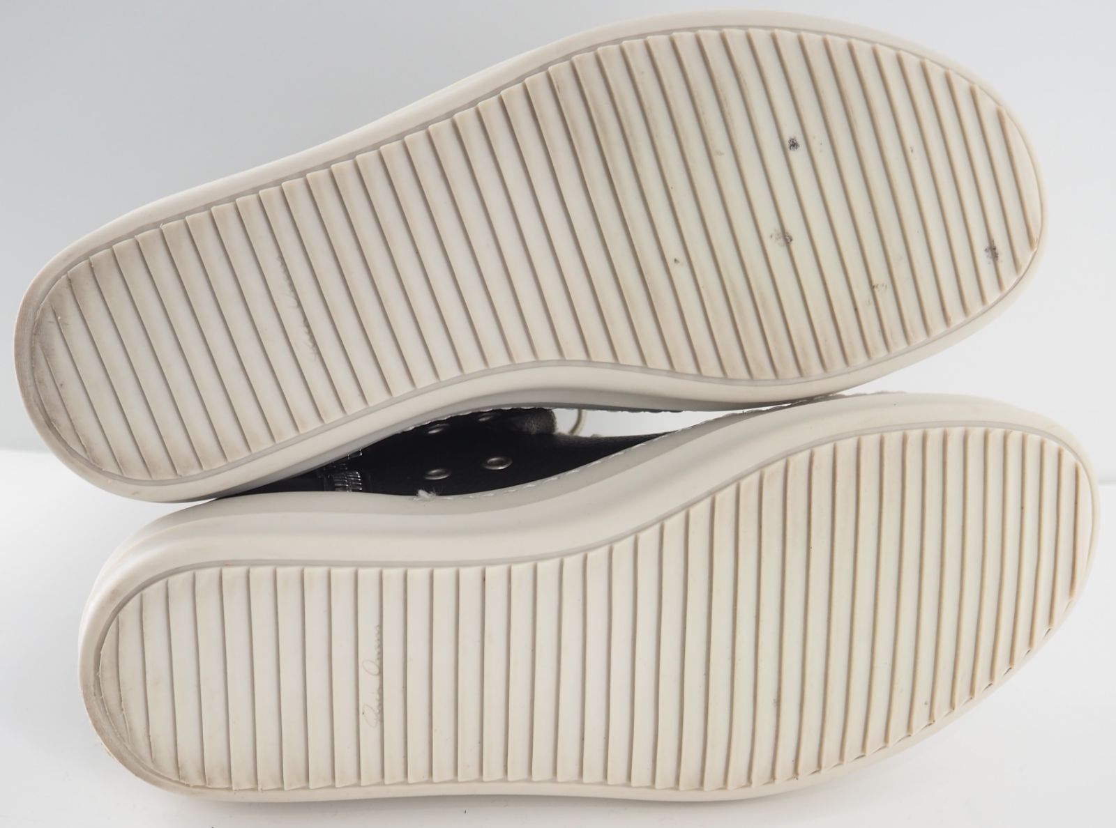 RICK OWENS/リックオウエンス ラモーンズ サイドジップブーツ ブラック 43サイズ