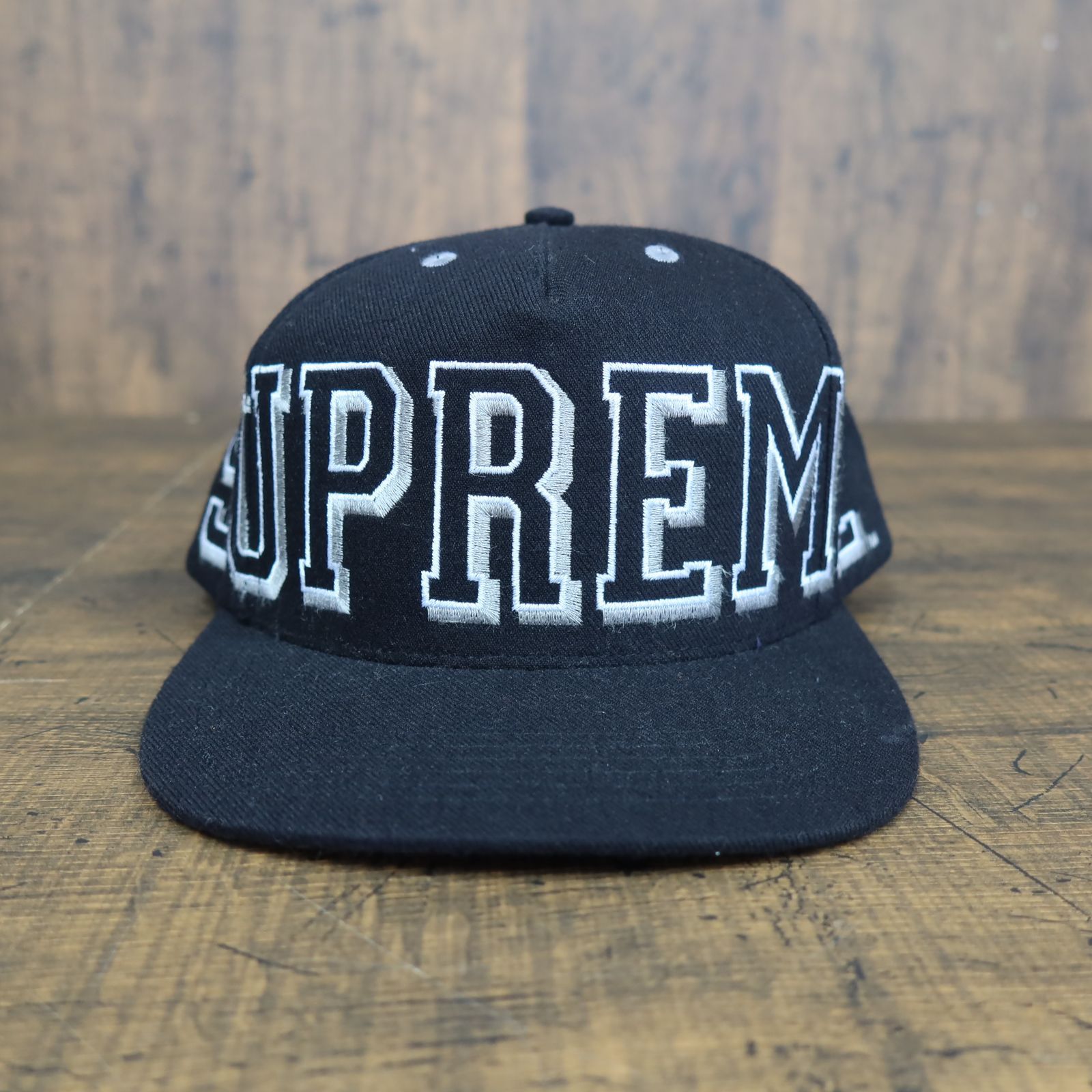 【入手困難】supreme ✖️ starter 帽子 ブラック ビックロゴ