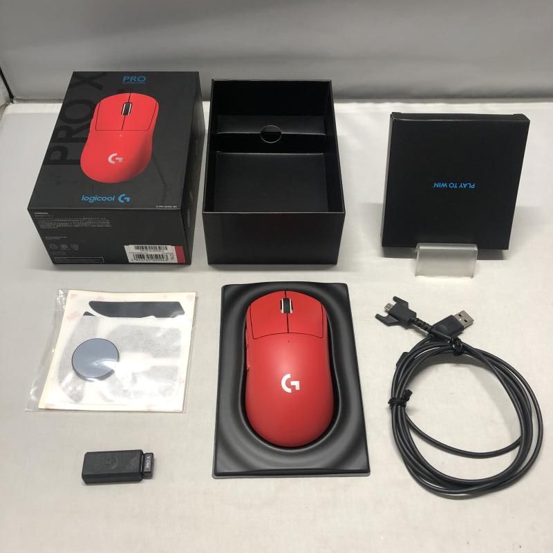 Logicool ロジクール PRO X SUPERLIGHT ワイヤレス ゲーミング マウス レッド 箱傷み 15
