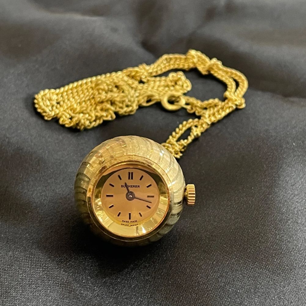 BUCHERER 】ブッフェラー ペンダント型時計 手巻き 稼働品 稼働品