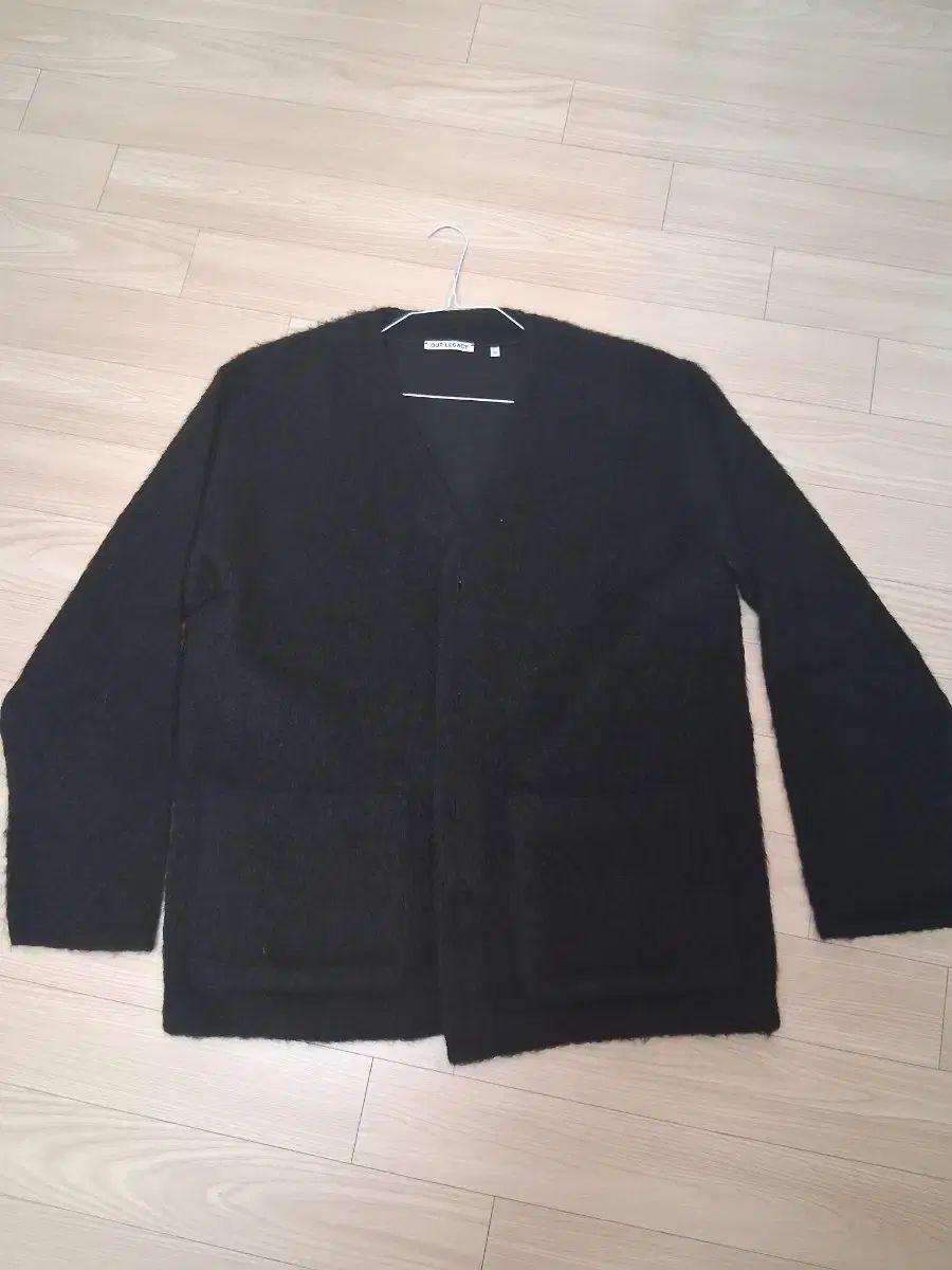 OUR LEGACY アワーレガシー ブラック モヘア ウール カーディガン