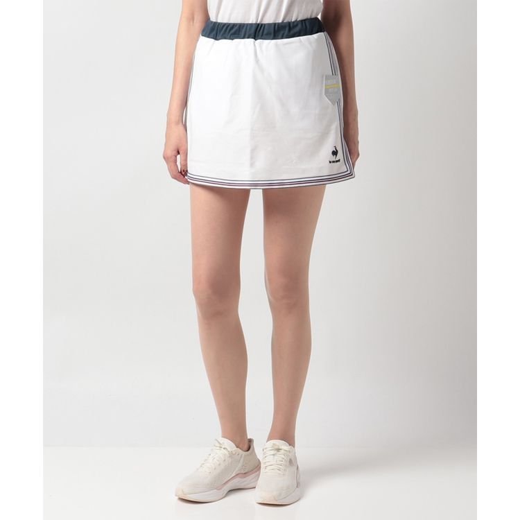 LE coq sportif ルコック ネオヘリテージ SLIT Skort QTWUJE08 WH