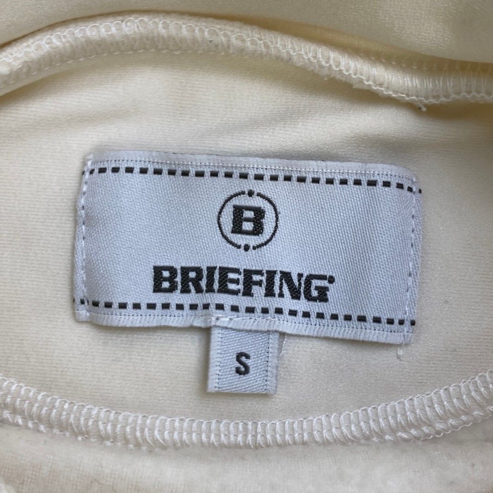 サイズ：S BRIEFING GOLF ブリーフィング 長袖ハイネックTシャツ