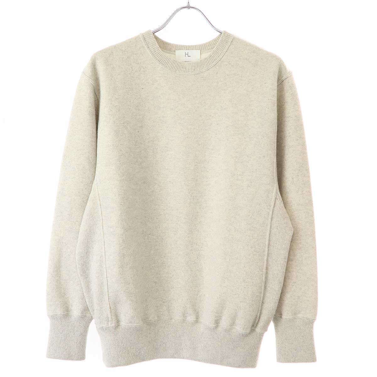 HERILL ヘリル ピュアカシミヤクルーネックニットセーター グレー 1 21  
