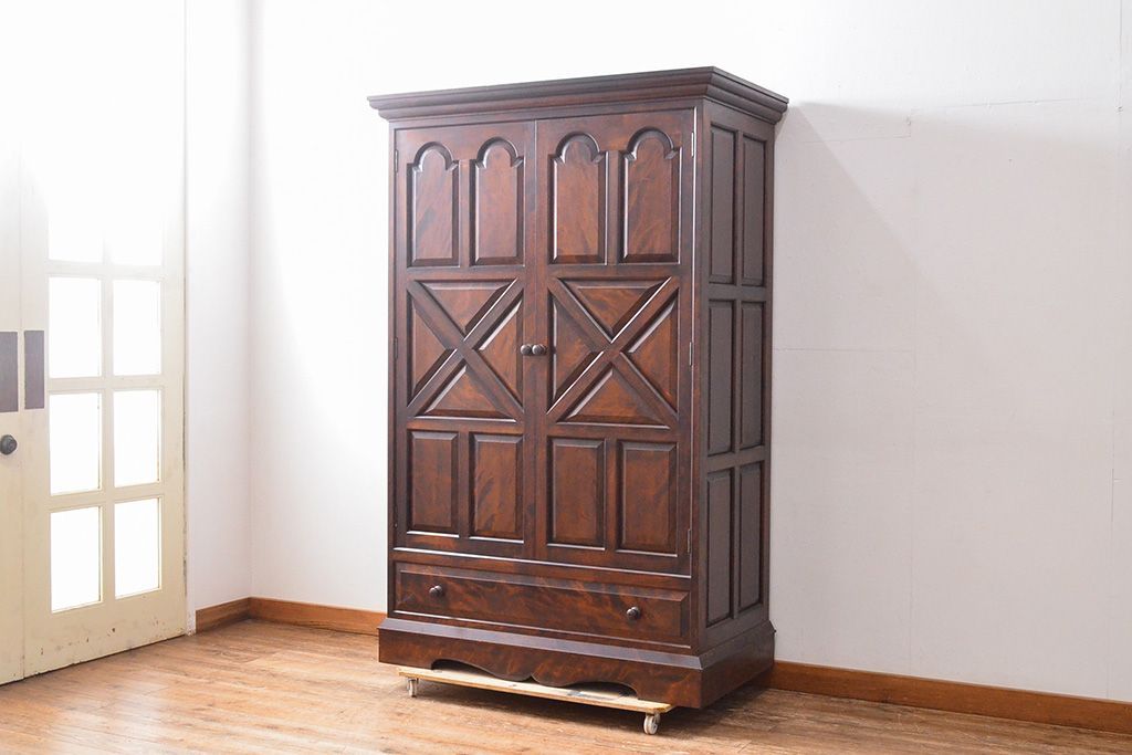 ☆事前問合せ必須☆ 松本民芸家具 ワードローブ 中古 民芸家具 シック