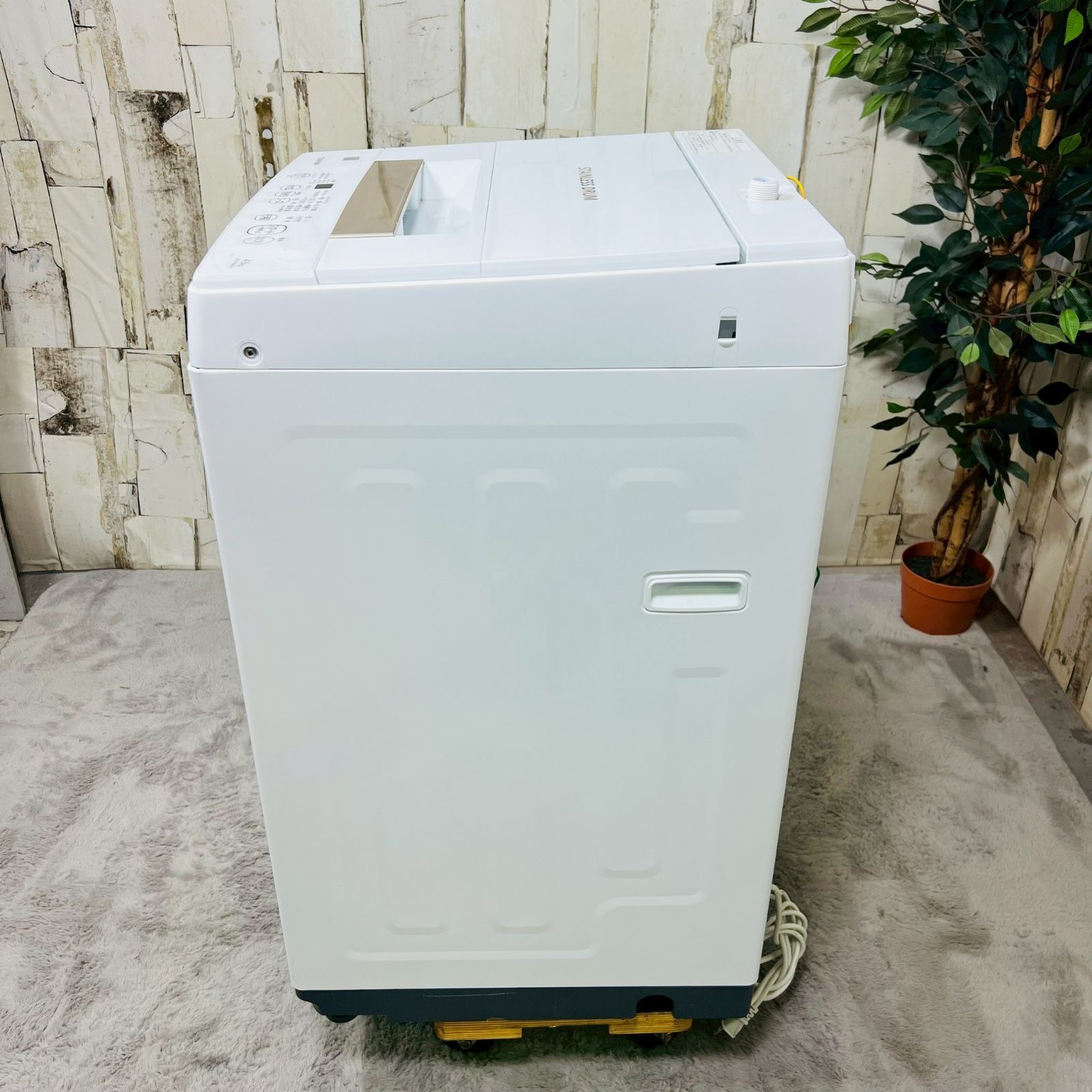 21年製】TOSHIBA 東芝 全自動洗濯機 AW-45ME8 4.5kg 現状品 家