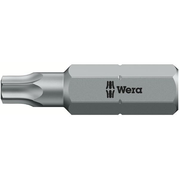 WERA ヴェラ 100本入 トルクスネジ用 ドライバービット 差込6.35mm 刃先サイズTX40 全長25mm 072452 工具 作業工具 ツール DIY