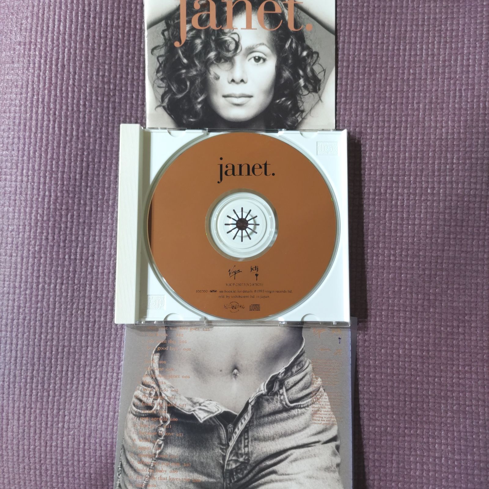 ジャネット・ジャクソン アルバム 『janet』ジャネット国内盤