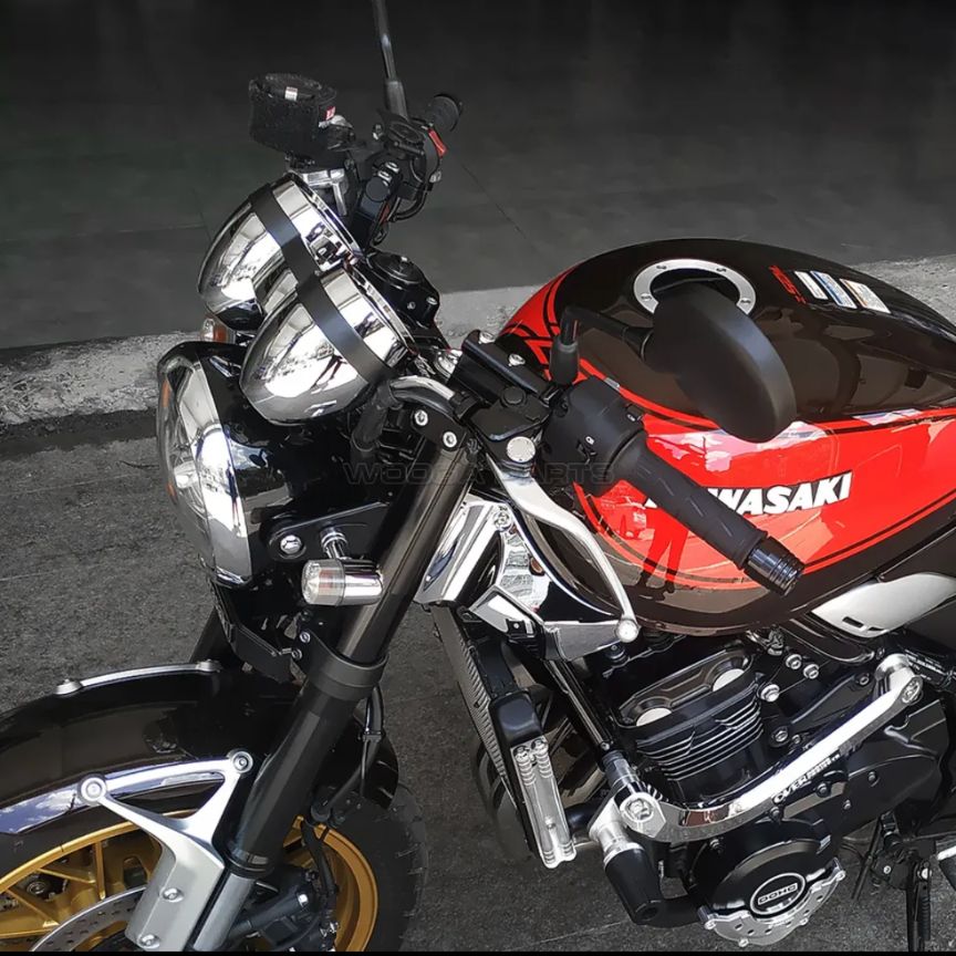 Z900RS/Z900RS メーターカバー 銀色、カーボンブラック - メルカリ