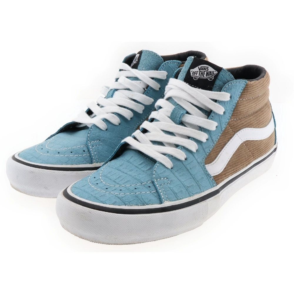 SUPREME (シュプリーム) 18SS ×VANS Sk8 Mid Pro Croc Suede