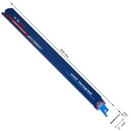 10本入り ボッシュ セーバーソーブレード 超硬 金属 厚物用 S1255CHC 2608900372 レシプロソー セーバーソー ブレード 替刃 交換用