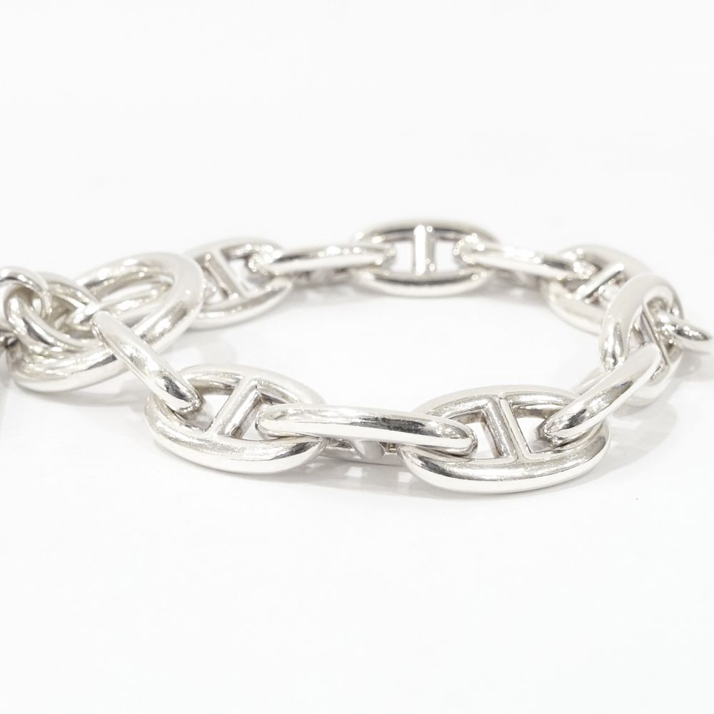 栄 エルメス Ag925 シェーヌダンクルGM ブレスレット 13コマ SV925 シルバー チェーン メンズ ジュエリー その他 WWW_NOITHATQUANGTHANH_NET