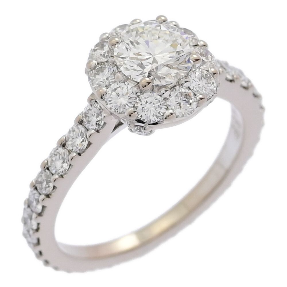 k18WG 0.5CTダイヤモンド 3連リング k18WG 0.5CTダイヤモンド 3連