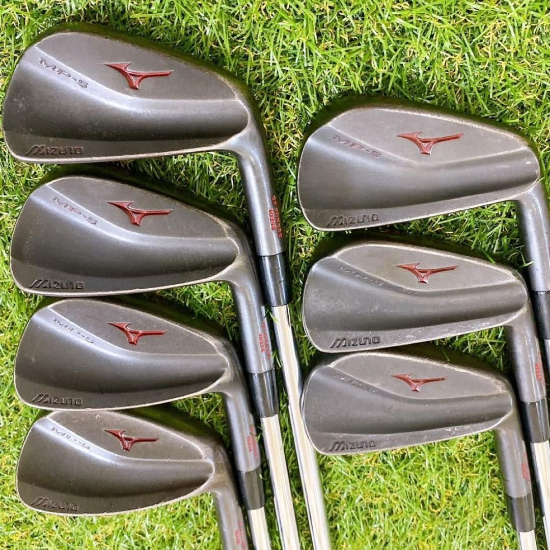 激レア MIZUNO MP-5 ミズノ メンズアイアン 7本 ブラックサテン S 激レア MIZUNO MP-5 ミズノ メンズアイアン 7本 ブラックサテン