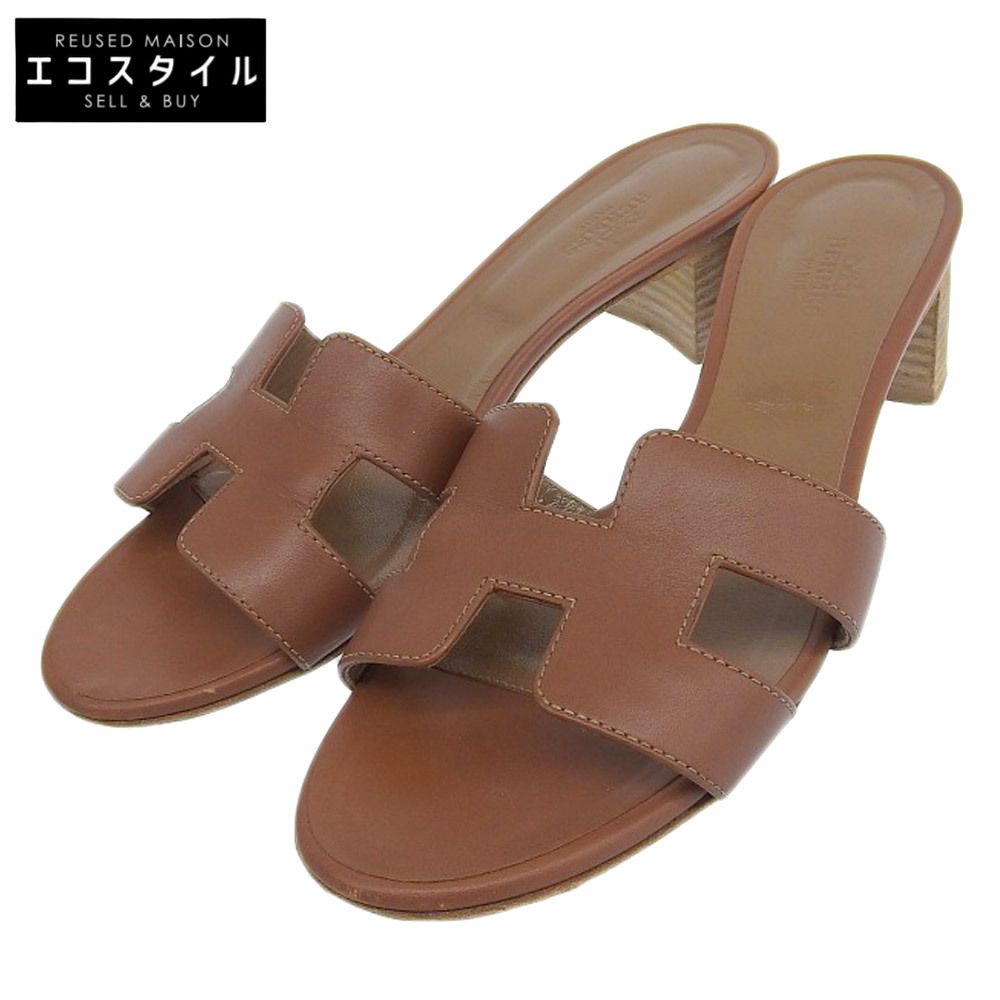 HERMES エルメス オアジス ブラウン 36 HERMES エルメス オアジス ブラウン 36