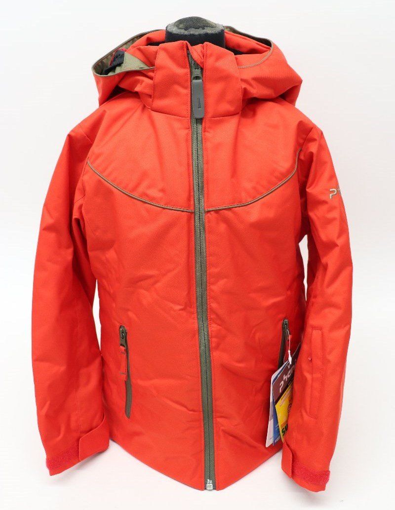 Phenix フェニックス ジュニア スキージャケット-パンツ 105-125cm レッド×カーキ ES6H22P91 スポーツ R2510_002