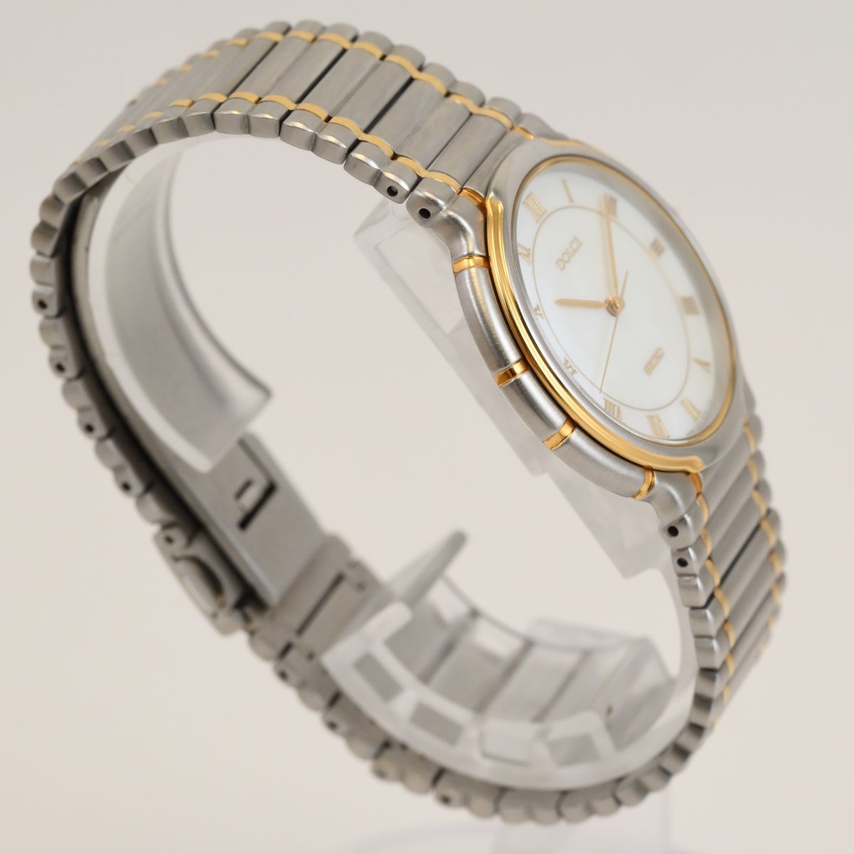 美品】 セイコー SEIKO DOLCE 男性用腕時計 クォーツ シェルパール文字 