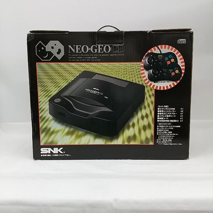 東店24-2295-2510 店舗併売 NEOGEO CD ネオジオCD 完品 動作 済み UP786_INFO