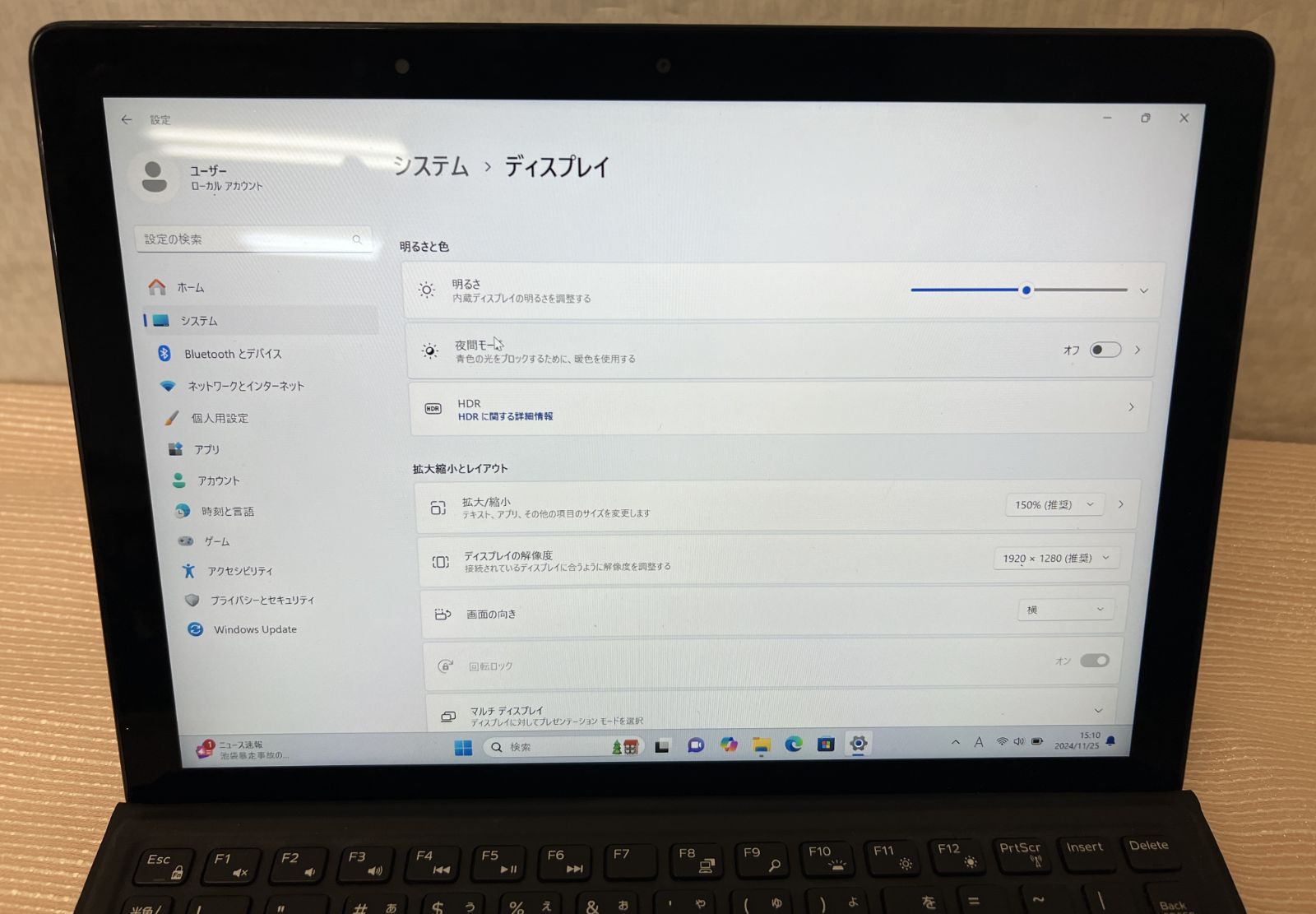 SSD128GB Office認証済