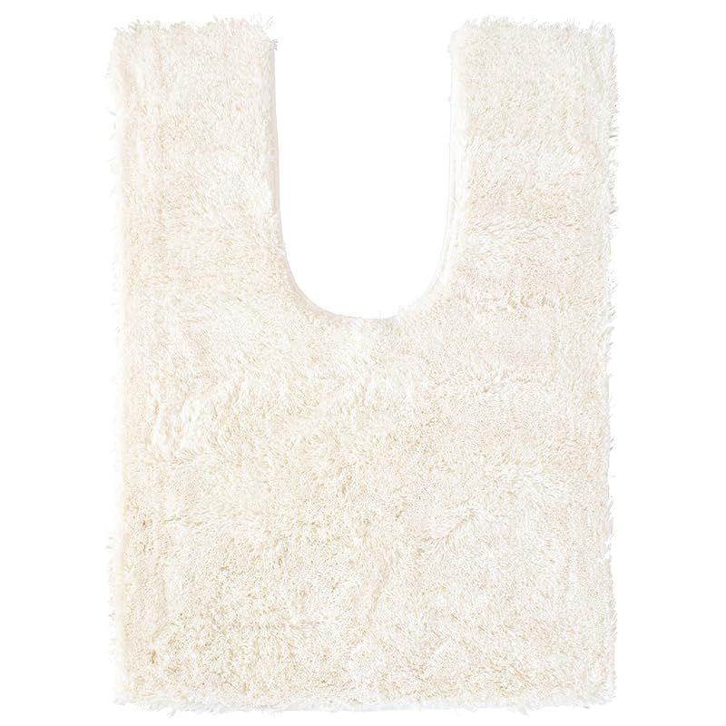 オカ OKA 乾度良好Dナチュレ トイレマット 耳長サイズ 約90cm×65cm ホワイト かんどりょうこう 吸水 速乾 抗菌 防臭 トイレ 洗える ロング