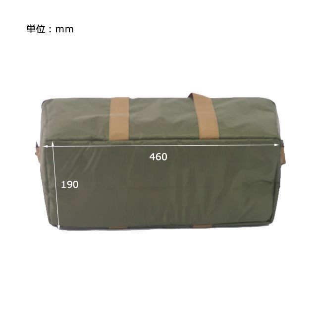 POST GENERAL COOLER BAG for HD BASKET LONG OLIVE / クーラーバッグ