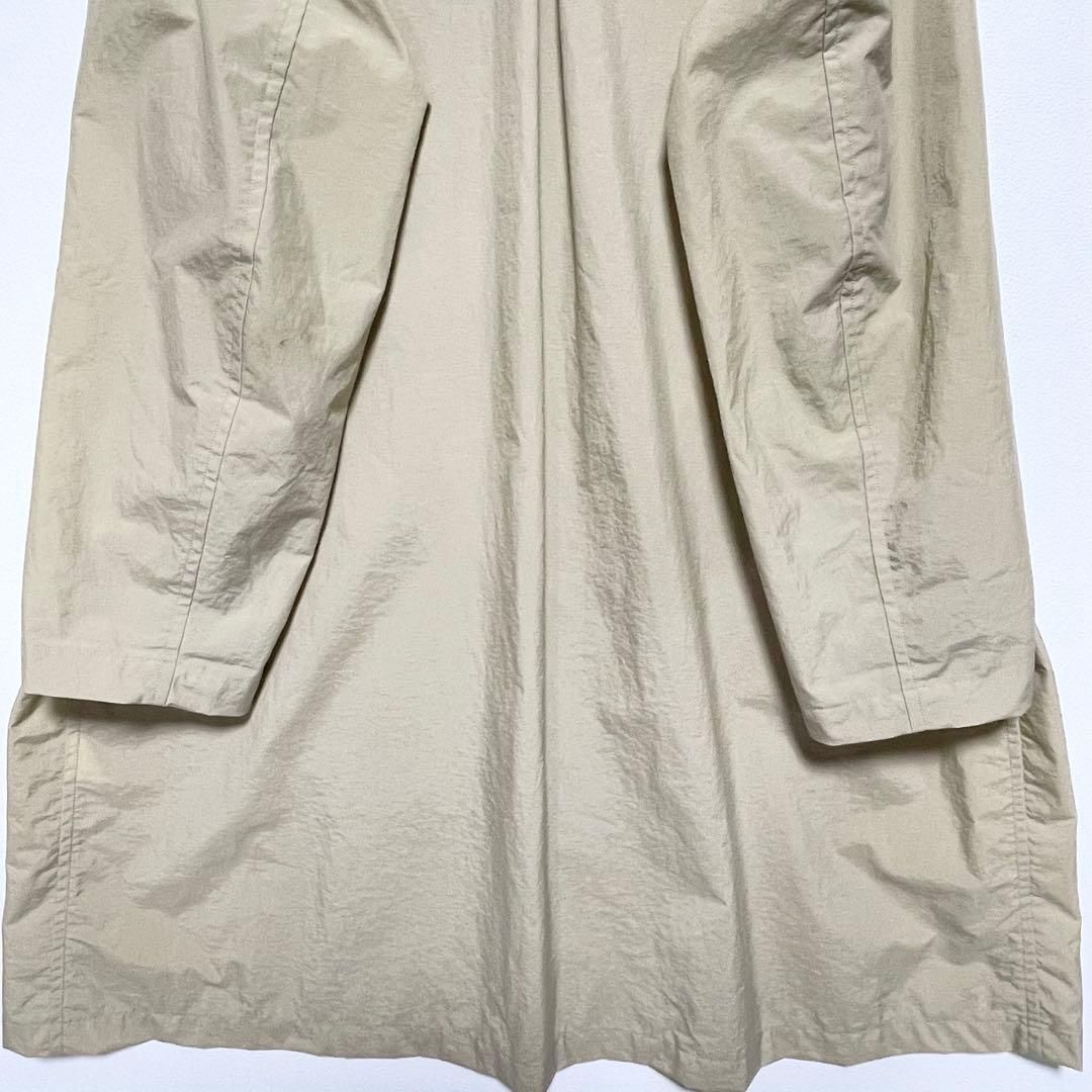 DANTON ダントン ナイロンコート ステンカラーコート ベージュ 36 日本