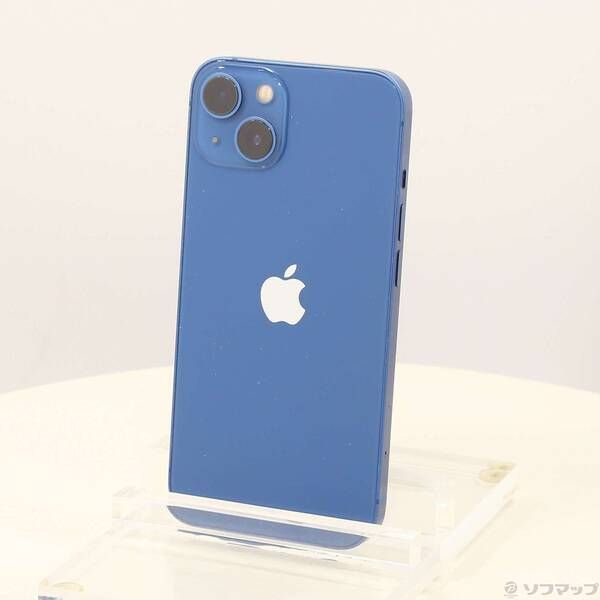 中古品〕 iPhone13 128GB ブルー MLNG3J／A SIMフリー【269】 128GB