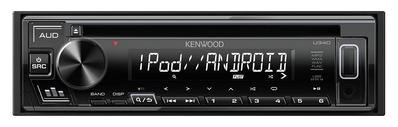 【特価商品】KENWOOD U340W 1DINオーディオデッキ ケンウッド