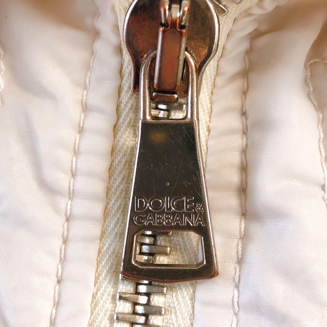 DOLCE GABBANA ドルチェ＆ガッバーナ ジャンパー ブルゾン ホワイト WWW_MORNINGWALKER_COM