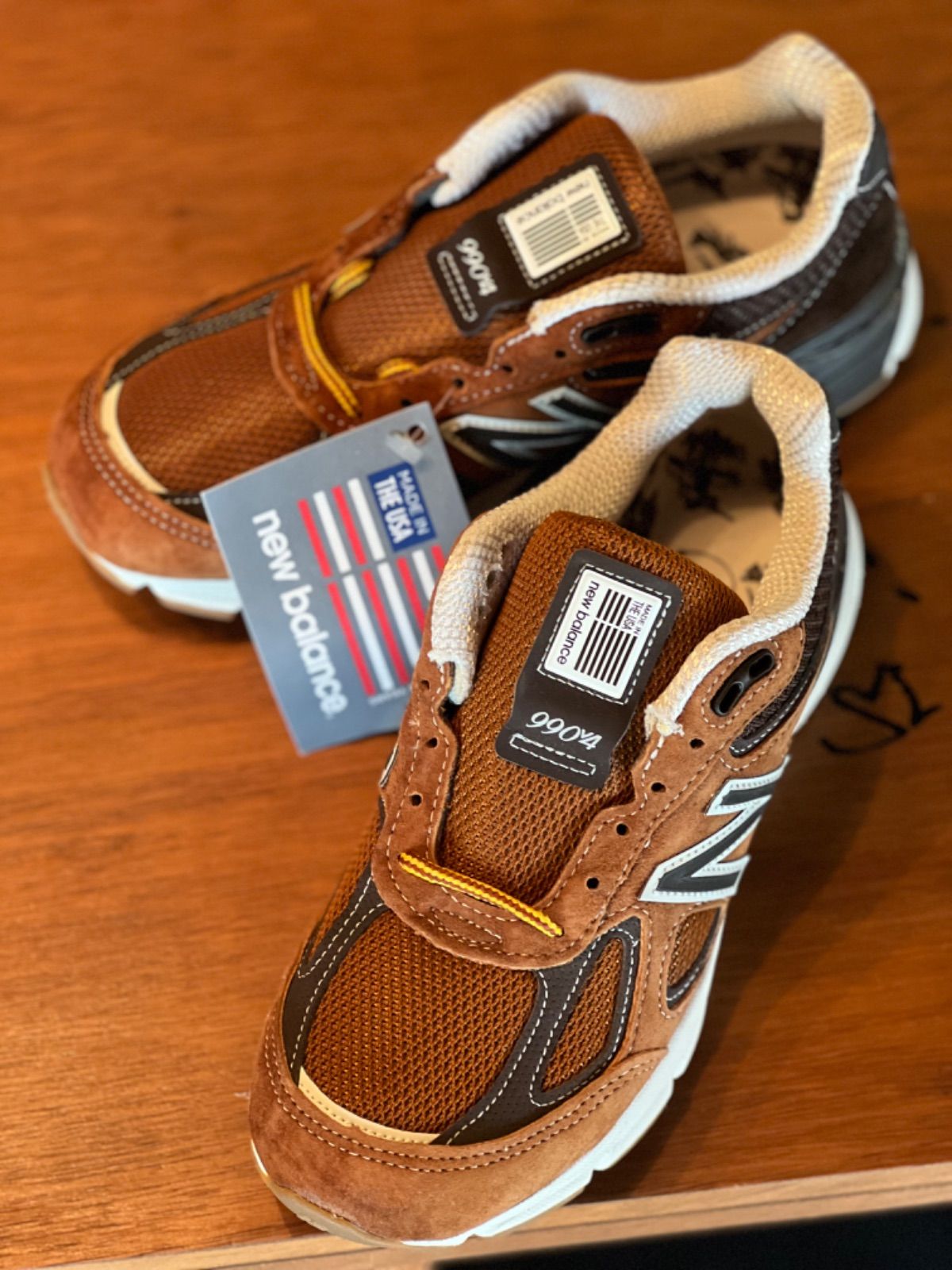 新品未使用】New Balance 990v4 L.L.Bean コラボ スニーカー made in 