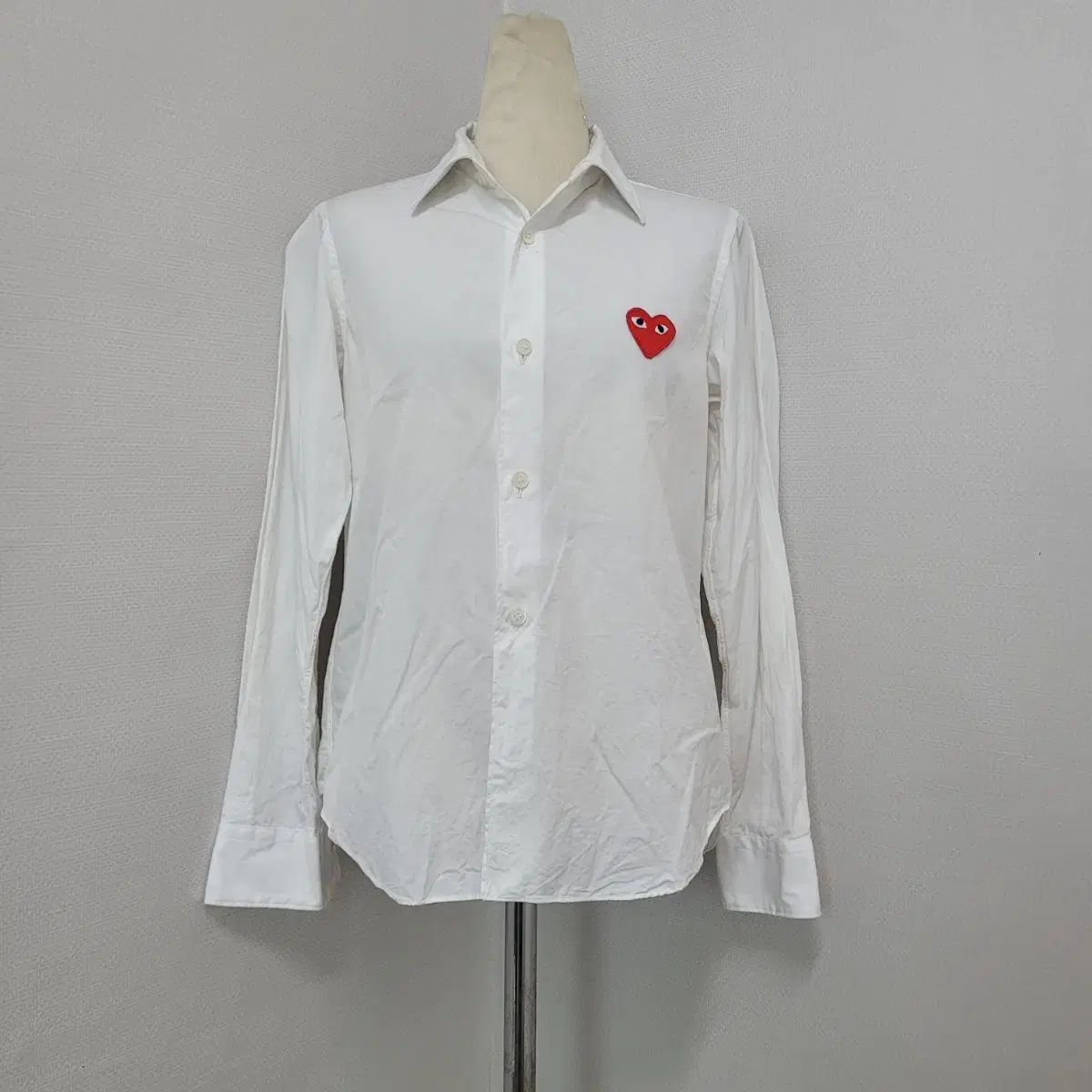 COMME des GARCONS コム デ ギャルソン 白 シャツ S