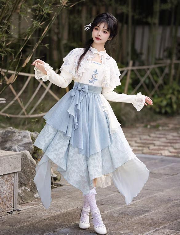 コスプレ メイド ドレス lolita オリジナル 洋服 ロリータ ワンピース