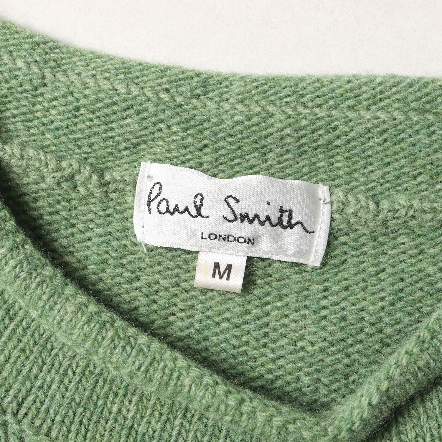 美品 Paul Smith ポールスミス ニット サイズ:M モックネック メランジ 