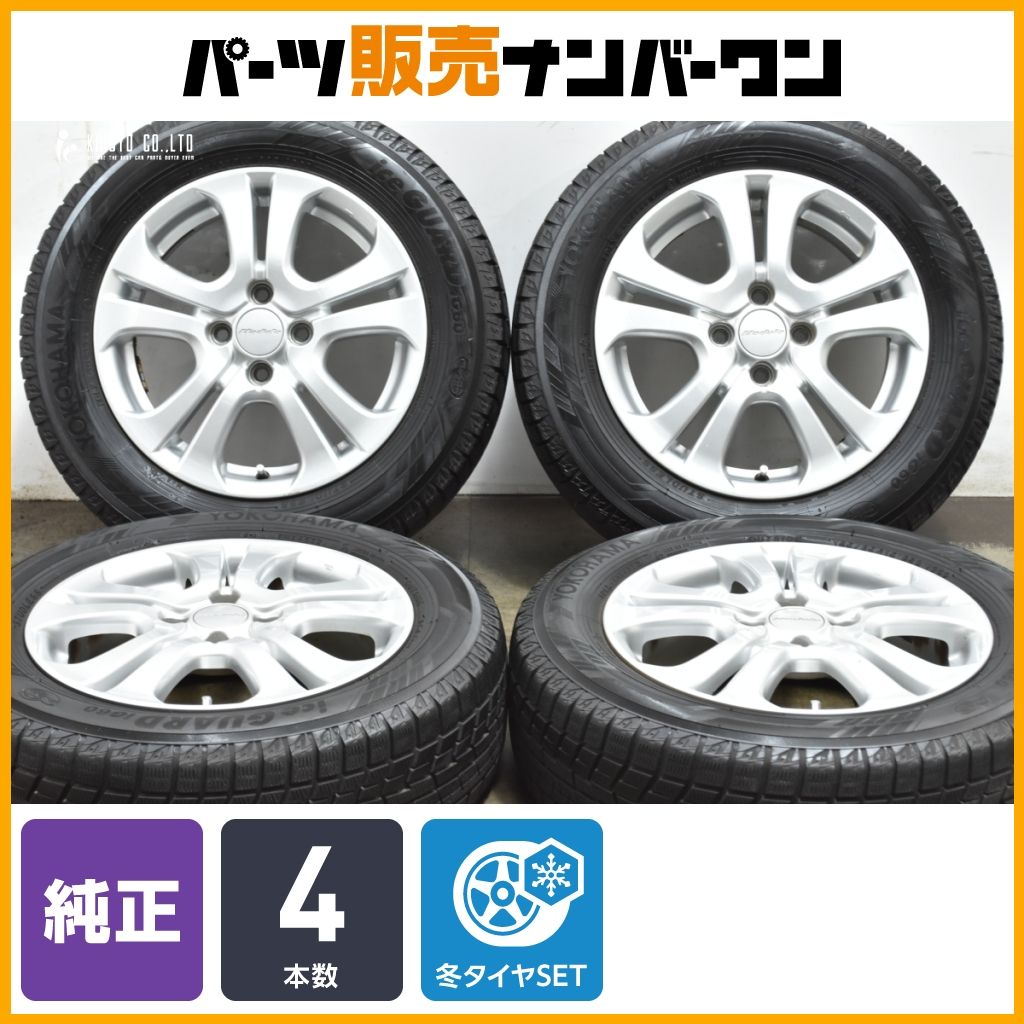 程度良好品 モデューロ 15in 5.5J 50 PCD100 ヨコハマ アイスガード IG60 185|65R15 GB3 GB4 GP3 GP4 フリード スパイク ホンダ純正OP