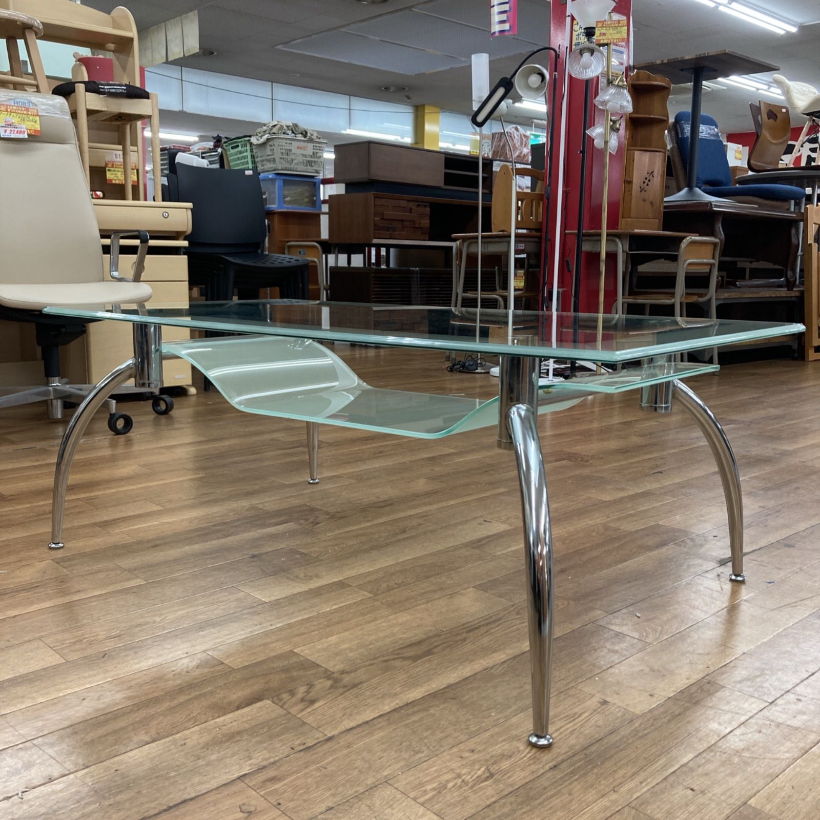 S264 ガラステーブル