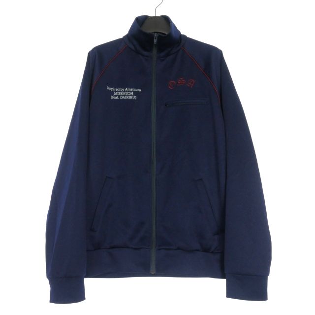 ダイリク DAIRIKU 22AW MISSMUCH Track Jacket 刺繍 トラックジャケット ブルゾン 長袖 L ネイビー 紺 22AW MD-1