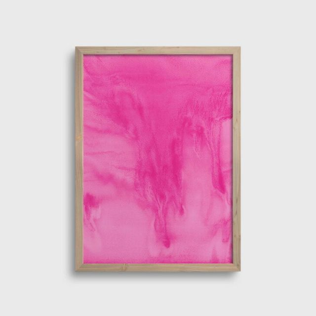 NOUROM | HOT PINK ABSTRACT #2 | アートプリント/ポスター (50x70cm) 北欧 ミニマル インテリア おしゃれ